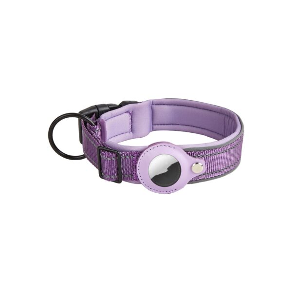 Original Airtag Case Leather Dog Cat Traction Collar For Airtags Location Tracker Pet Anti-lost Device Dog Accessories - Image 8