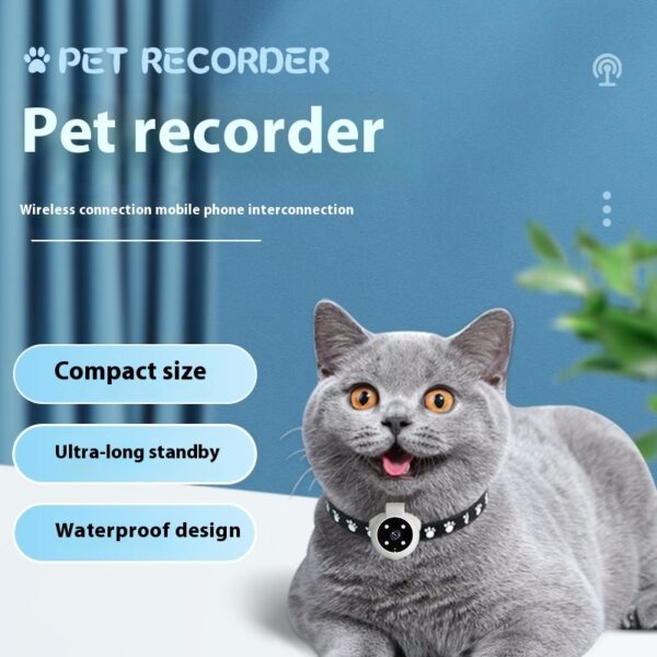 Pet Camera Collar – HD Motion Recording Tracker for Dogs & Cats - Image 6