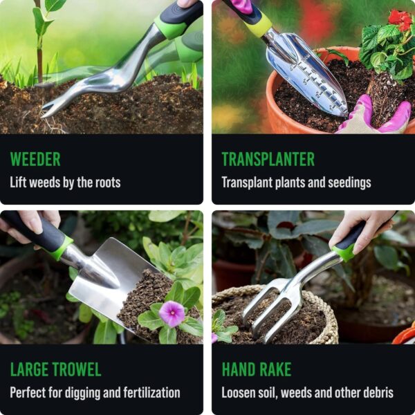 Heavy Duty Garden Tools 9Pieces Set - Image 5