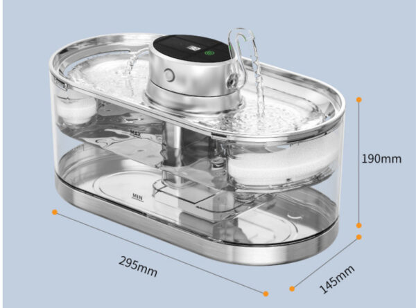 Pet Smart Water Dispenser Wireless Loop Rechargeable - Image 7