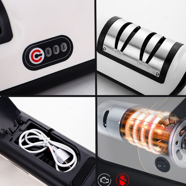 Automatic Adjustable Kitchen Tool For Fast Sharpening Knives Scissors And Grinders Gadgets - Image 4