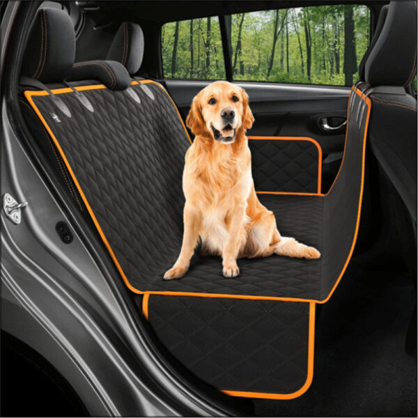 Dog Car Seat Cover – Mesh View, Hammock Style & Safety Protector - Image 5