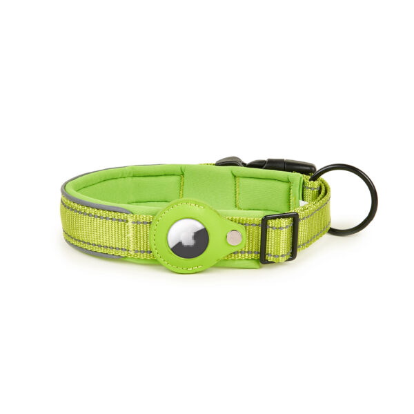Original Airtag Case Leather Dog Cat Traction Collar For Airtags Location Tracker Pet Anti-lost Device Dog Accessories - Image 3