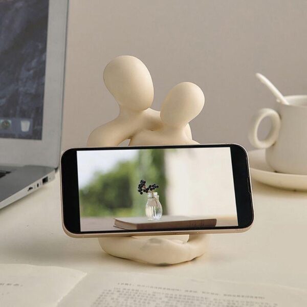 Love Sculpture – Elegant Desk Decor for Couples - Image 8