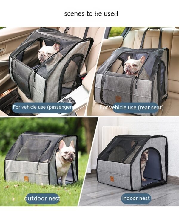 Pet Car Supplies Dog Dog Cage Nest Go Out Portable - Image 9