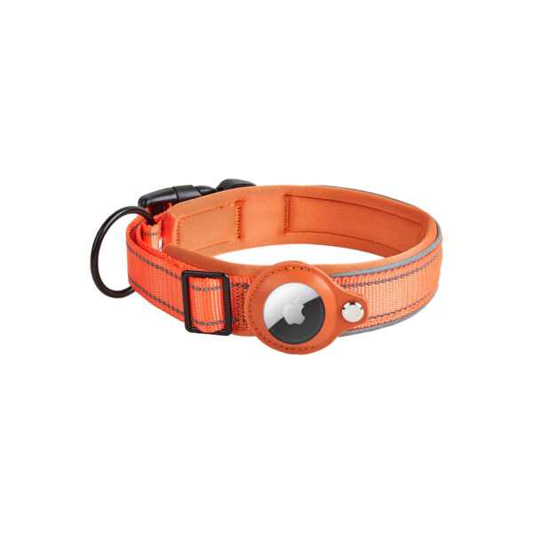 Original Airtag Case Leather Dog Cat Traction Collar For Airtags Location Tracker Pet Anti-lost Device Dog Accessories - Image 6