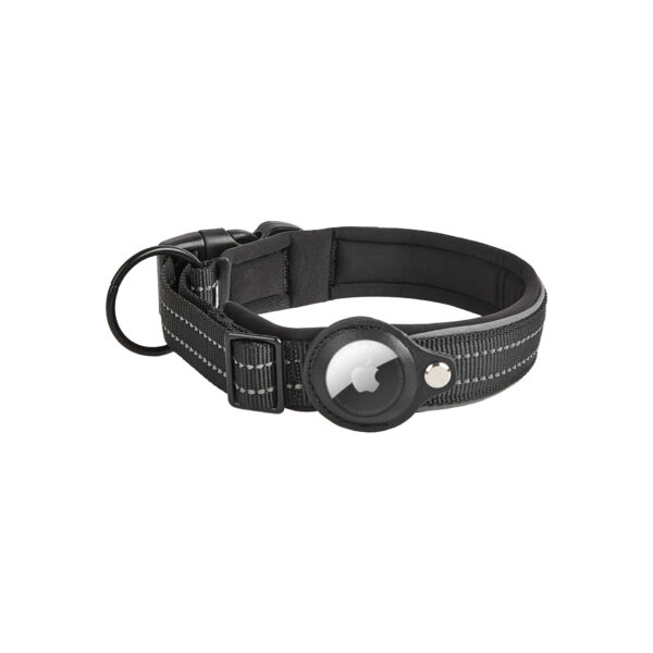 Original Airtag Case Leather Dog Cat Traction Collar For Airtags Location Tracker Pet Anti-lost Device Dog Accessories - Image 4