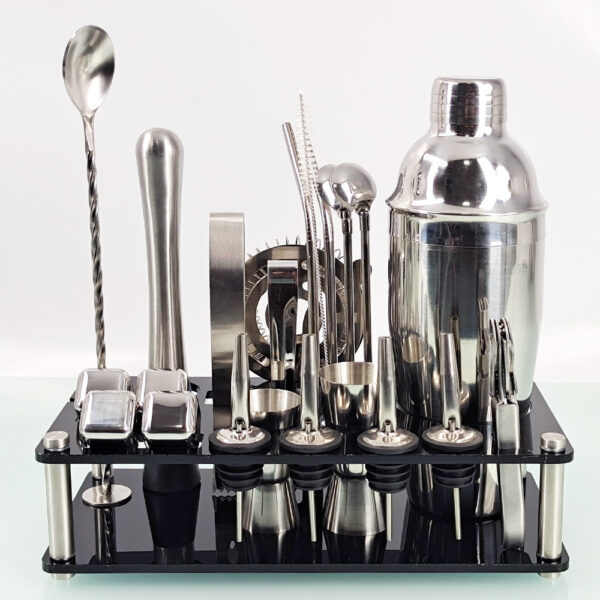 Stainless Steel Cocktail Shaker Set - Image 2
