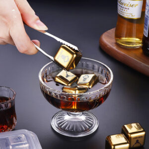 Food-Grade Stainless Steel Ice Cubes
