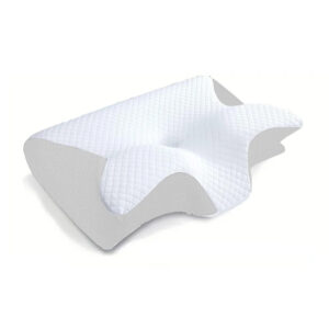 2 In 1 Ergonomic Contour Orthopedic Pillow For Neck Pain. - White