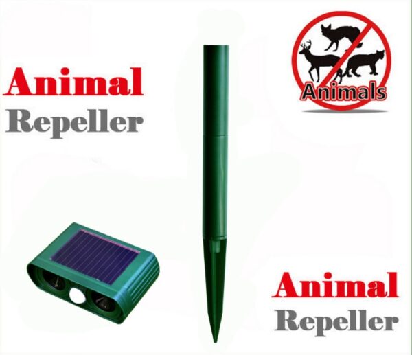 Solar Powered Ultrasonic Animal Repeller - Image 4