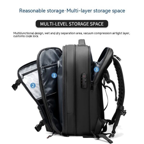 The Ultimate Travel Backpack 19 Inch – Stylish, Spacious & Smart - Image 4