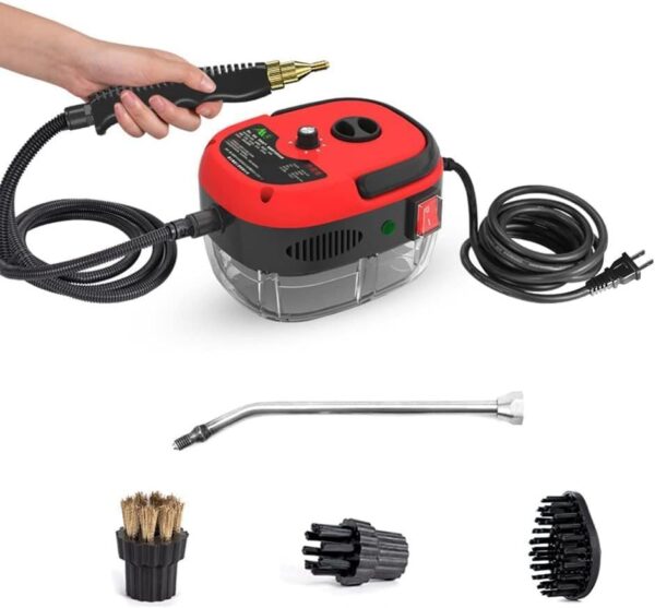 2500W Household High-temperature Steam Cleaner, Sterilization Air Conditioning Kitchen Hood Home Car Steaming Cleaner 220V - Image 9