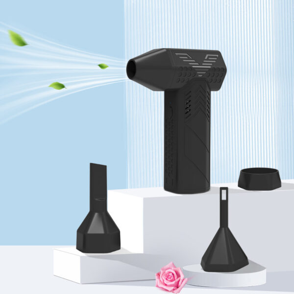 Violent Turbo Fan Outdoor Wireless Handheld Portable Dust Blowing Artifact Brushless Motor Car Fan - Image 5
