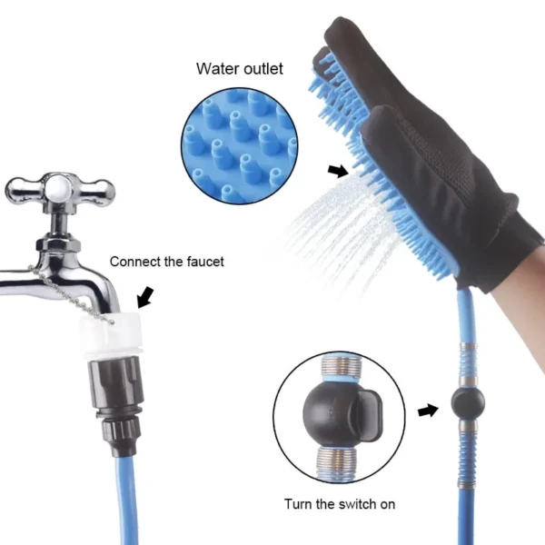 Pet Shower Head & Handheld Bathing Tool - Image 4