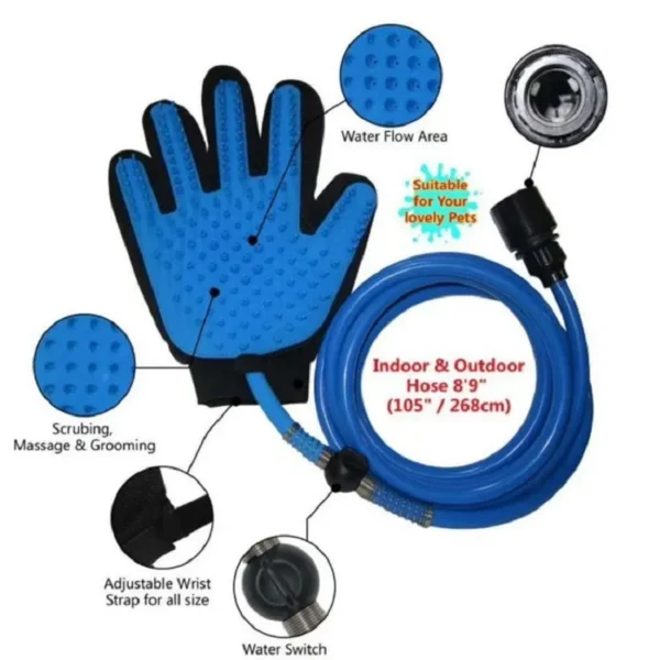 Pet Shower Head & Handheld Bathing Tool - Image 3