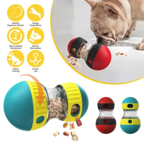 Food Dispensing Dog Toy Tumbler Leaky