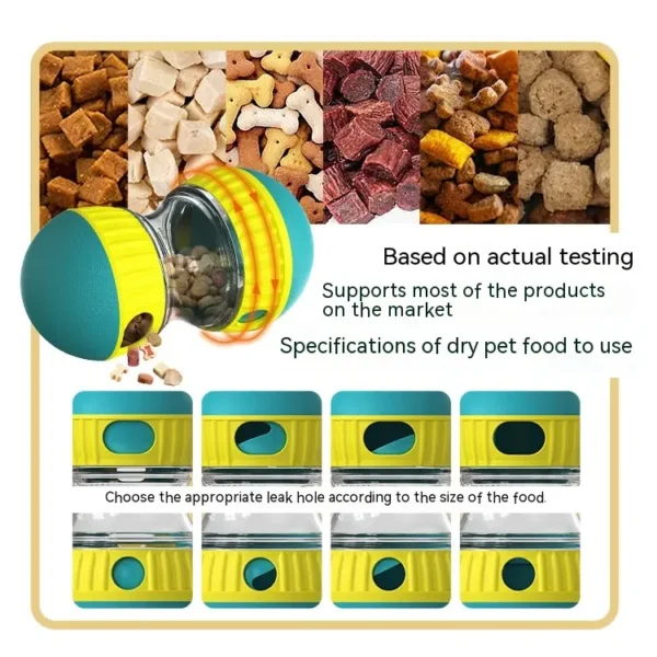 Food Dispensing Dog Toy Tumbler Leaky - Image 5