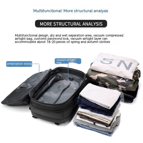The Ultimate Travel Backpack 19 Inch – Stylish, Spacious & Smart - Image 5