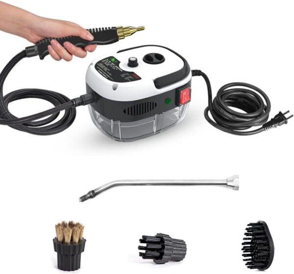 2500W Household High-temperature Steam Cleaner, Sterilization Air Conditioning Kitchen Hood Home Car Steaming Cleaner 220V - Image 3