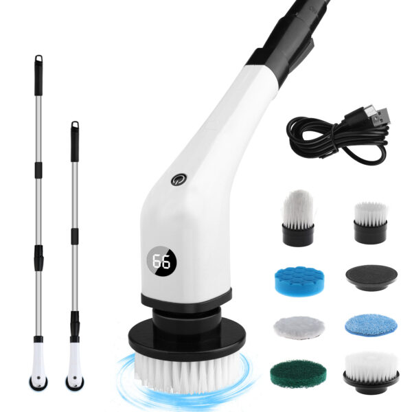 Electric Cleaning Brush Household Multi-functional 7-in-1 Toilet Bathroom Cleaning Brush - Image 6