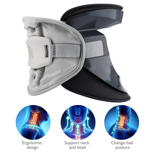 Home Use Cervical Vertebra Correction Neck Protector Support Traction Device - Image 3