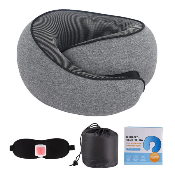 Travel Pillow Neck Pillow Memory Foam Neck Pillow Airplane, Portable Travel Pillows For Airplanes Offices And Cars Travel Neck Pillow Soft Neck Pillow For Traveling - Image 10
