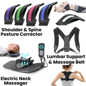 Body Support Bundle-Comfort, Correct, and Relax.
