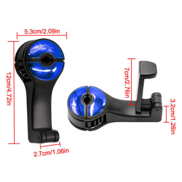2X Car Seat Back Hooks Bag Storage Headrest Hook Hanger Phone Holder Bracket UK - Image 7