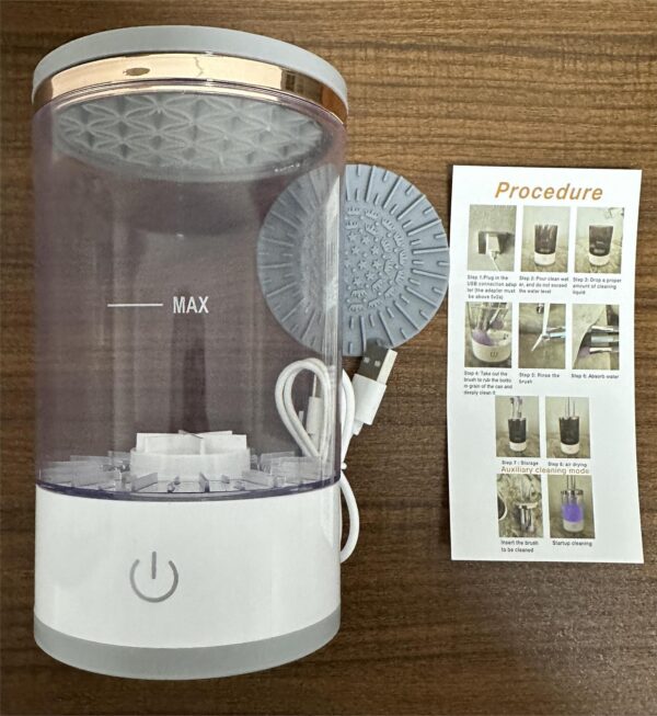 Rechargeable Makeup Brush CleanerAutomatic Brush Washer - Image 3