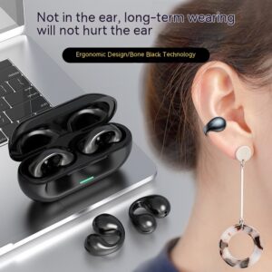 Wireless Bone Conduction Bluetooth Headset - TWS Ear Clip