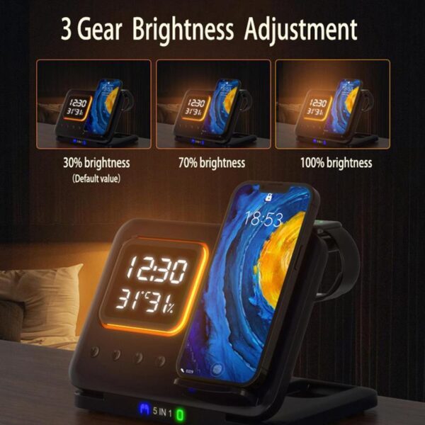 5-in-1 Wireless Charger Stand - Image 7