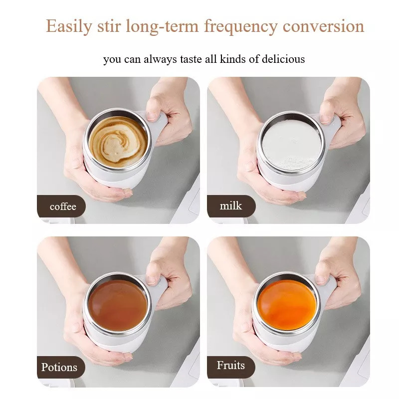 Rechargeable Automatic Stirring Coffee Cup Rechargeable Automatic Stirring Coffee Cup - Image 5