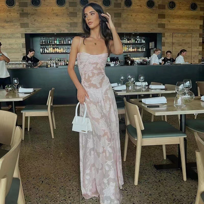 Lace Suspender Dress Lace Suspender Dress - Image 6