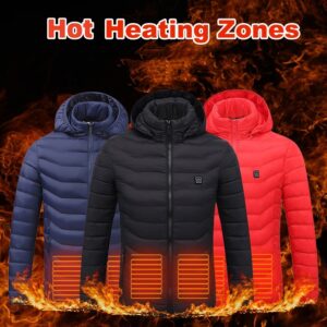 Men's & Women's Heated Puffer Jacket - Electric Insulated Coat