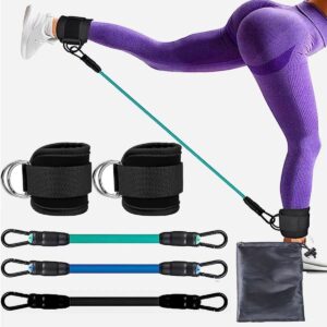 Ankle Strap Resistance Bands for Hip and Leg Strength